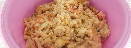 котлеты из смешанного фарша с грибами. Шаг 2