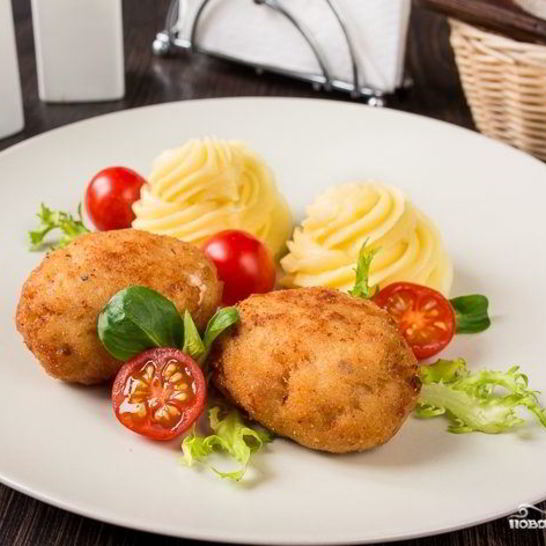 Рецепт котлет из трески с сыром