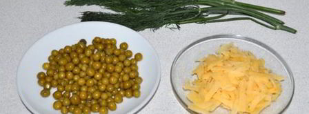 котлеты мясные с горошком и сыром. Шаг 2