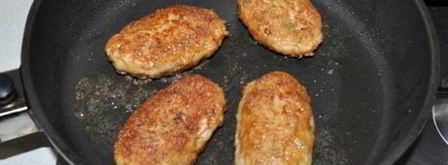 котлеты мясные с горошком и сыром. Шаг 6