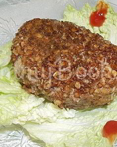 Котлеты, панированные семечками