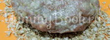 котлеты, панированные семечками. Шаг 5