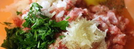 котлеты с начинкой. Шаг 4