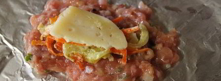 котлеты с начинкой. Шаг 5