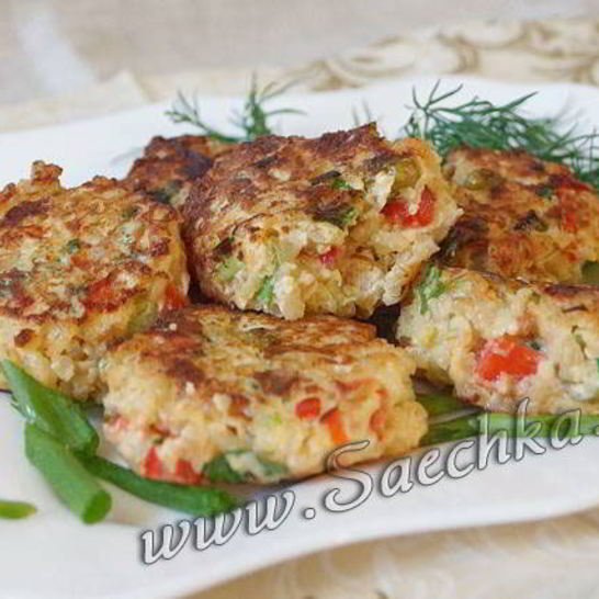 Рецепт котлет с овощами и булгуром
