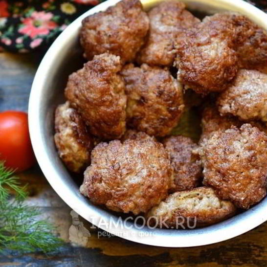 Рецепт котлет студенческих