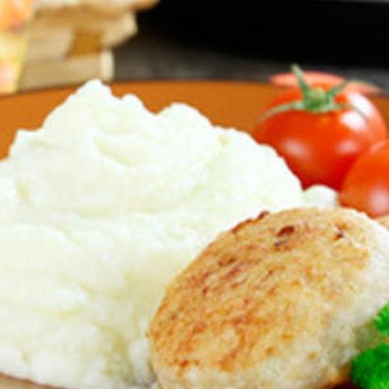 Рецепт куриных котлет с картофельным пюре