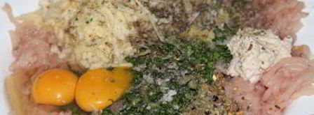 куриные котлеты с хреном и яблоками. Шаг 3