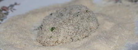 куриные котлеты с хреном и яблоками. Шаг 5