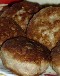 Куриные котлеты с манкой