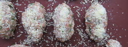 куриные котлеты с плавленным сыром. Шаг 5