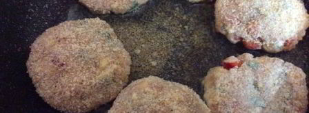 нежные куриные котлеты с болгарским перцем и сыром. Шаг 6