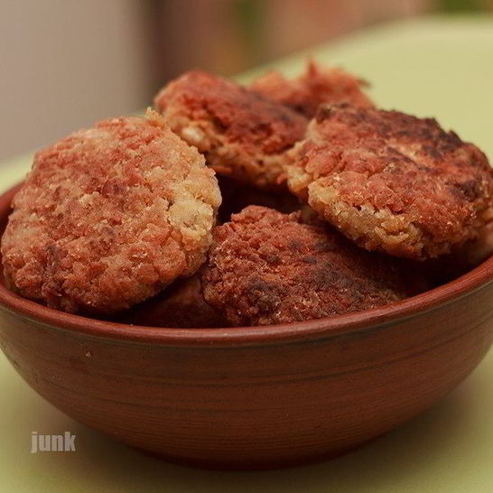 Рецепт постных котлеток из соевого мяса