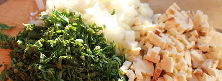 рубленые куриные котлетки. Шаг 2