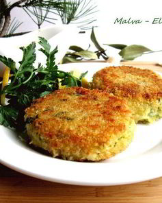 Рыбные котлеты с горчичным соусом