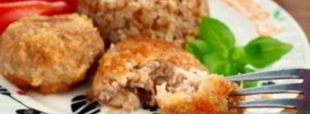 школьные котлеты с гречкой. Шаг 7