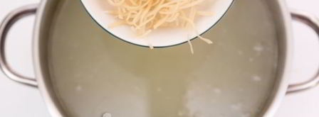 лапша домашняя с курицей. Шаг 9