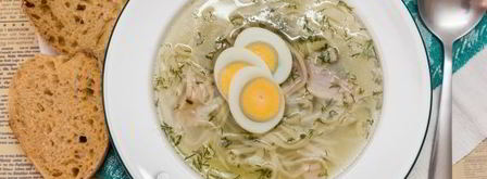 лапша домашняя с курицей. Шаг 12