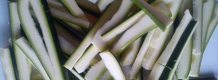 лапша из цукини с кунжутом. Шаг 3