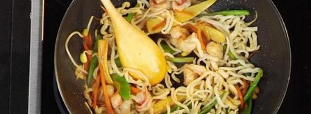 лапша пат тай с тигровыми креветками. Шаг 3