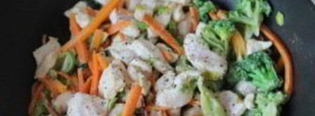 лапша под соусом терияки. Шаг 8