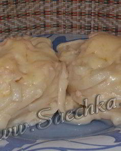 Лапша с сырным соусом