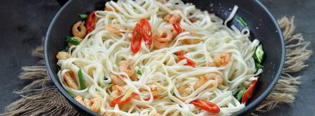 лапша удон с креветками. Шаг 12