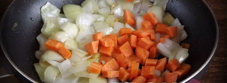 лапша удон с овощами в кисло-сладком соусе. Шаг 4