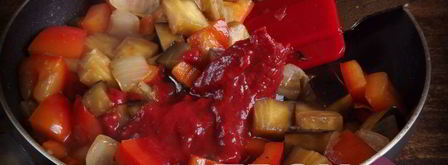 лапша удон с овощами в кисло-сладком соусе. Шаг 8