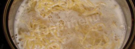 лапша удон со свининой в сладком соусе. Шаг 2