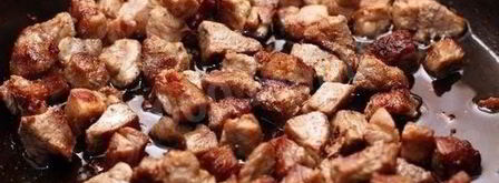 лапша удон со свининой в сладком соусе. Шаг 5