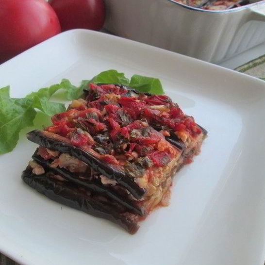 Рецепт баклажанной лазанья