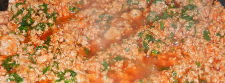 быстрая мясная многослойная лазанья с творогом. Шаг 4