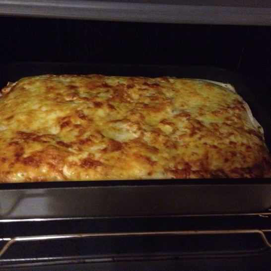 Рецепт диетической лазанья с лавашом