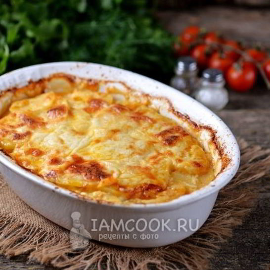 Рецепт картофельной лазанья