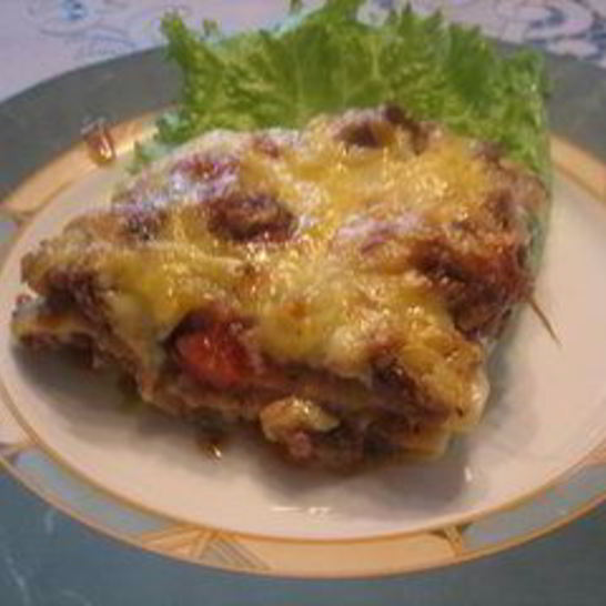 Рецепт лазаний болоньеза