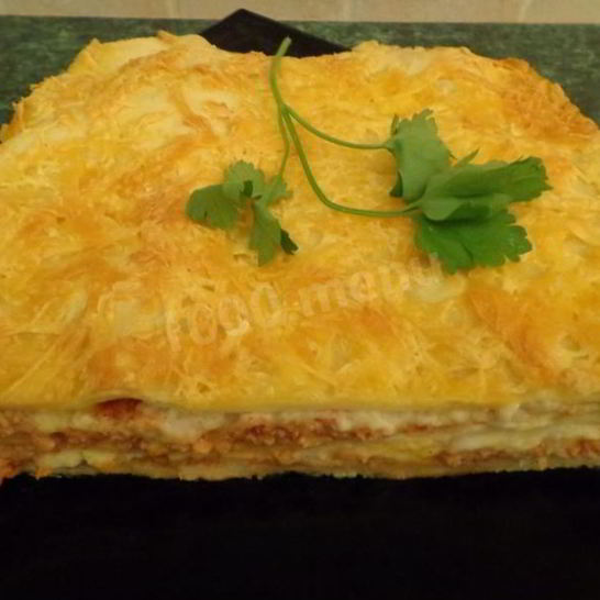 Рецепт лазаний болоньезе