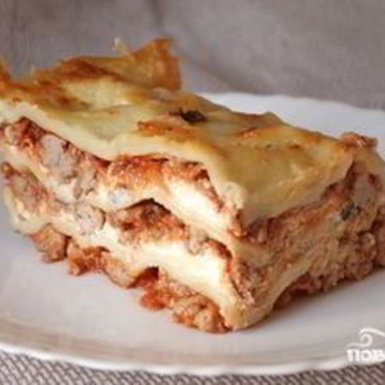 Рецепт лазаний из баклажанов с фаршем