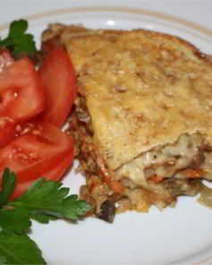 Лазанья из блинов