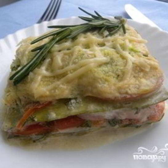 Рецепт лазаний из кабачков с фаршем