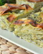 Лазанья из лаваша овощная