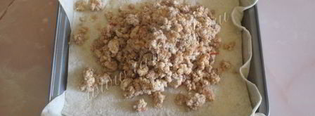 лазанья из лаваша с фаршем. Шаг 15