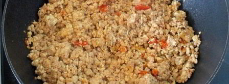 лазанья из лаваша с фаршем. Шаг 8