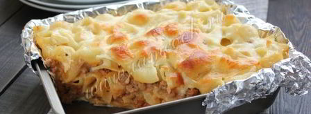 лазанья из макарон. Шаг 15