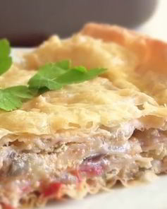 Лазанья овощная из лаваша