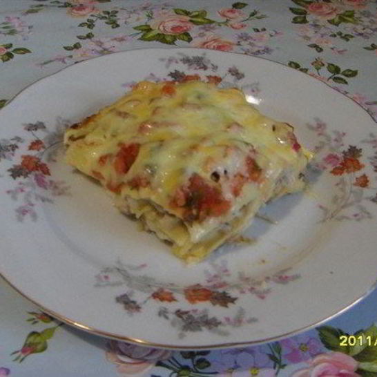 Рецепт лазаний с грибами и куриным филе