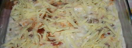 лазанья с мясным фаршем и базиликом. Шаг 14