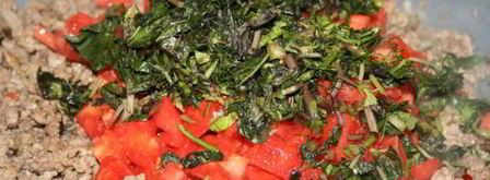 лазанья с мясным фаршем и базиликом. Шаг 9