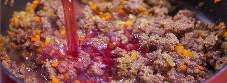 лазанья с мясным соусом и томатами. Шаг 2