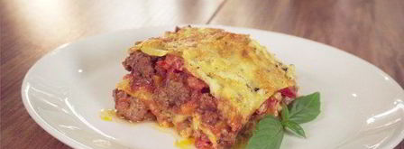 лазанья с мясным соусом и томатами. Шаг 9